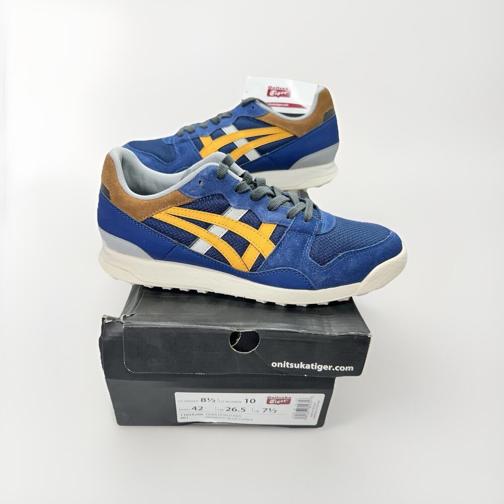 Onitsuka Tiger Horizonia 'Midnight Blue Citrus’ Unisex Shoe Men’s 8.5 / WMNS 10